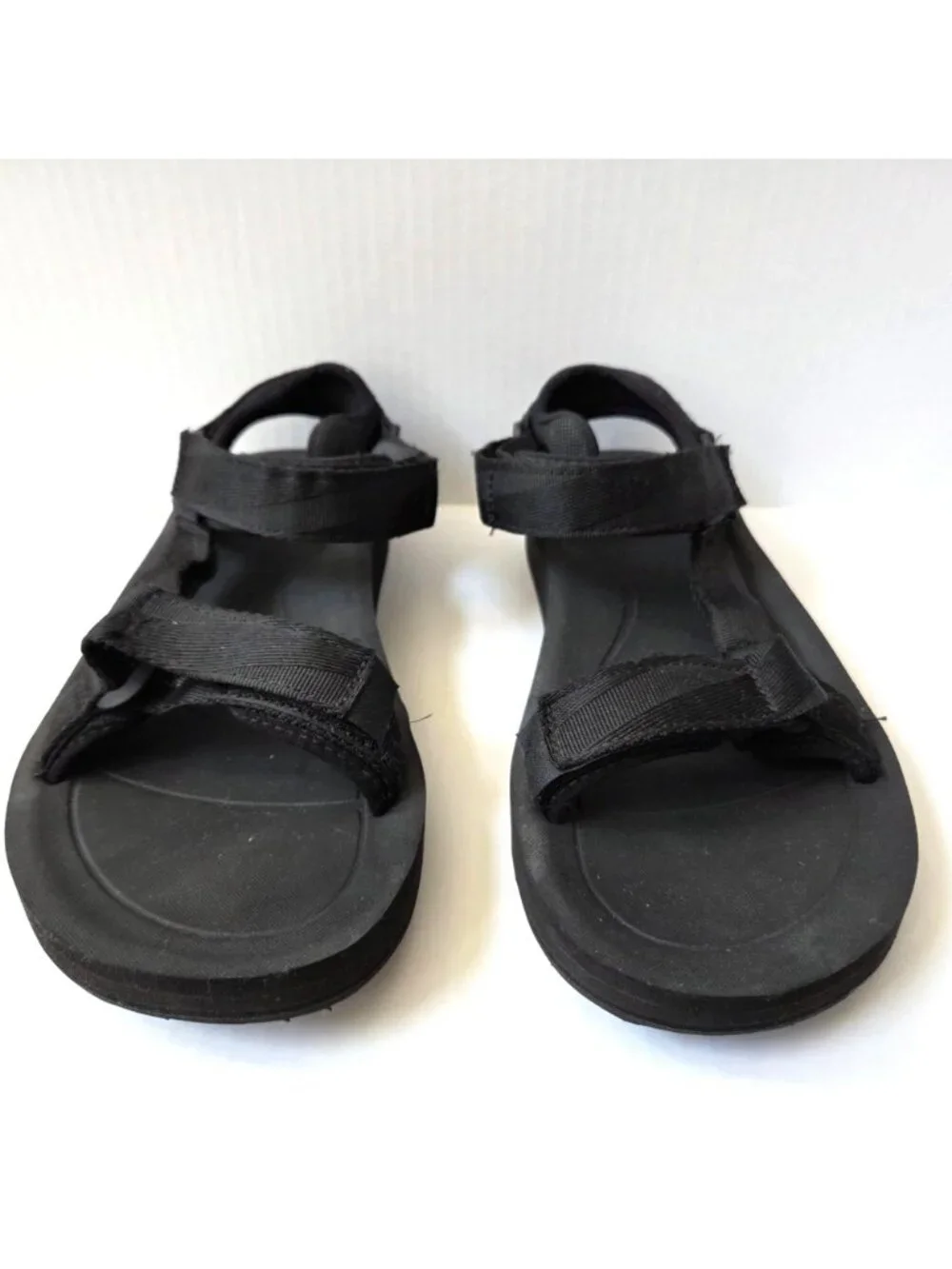 Teva Sandals Mens 11 Black Original Universal Premier Hiking Water 1015192